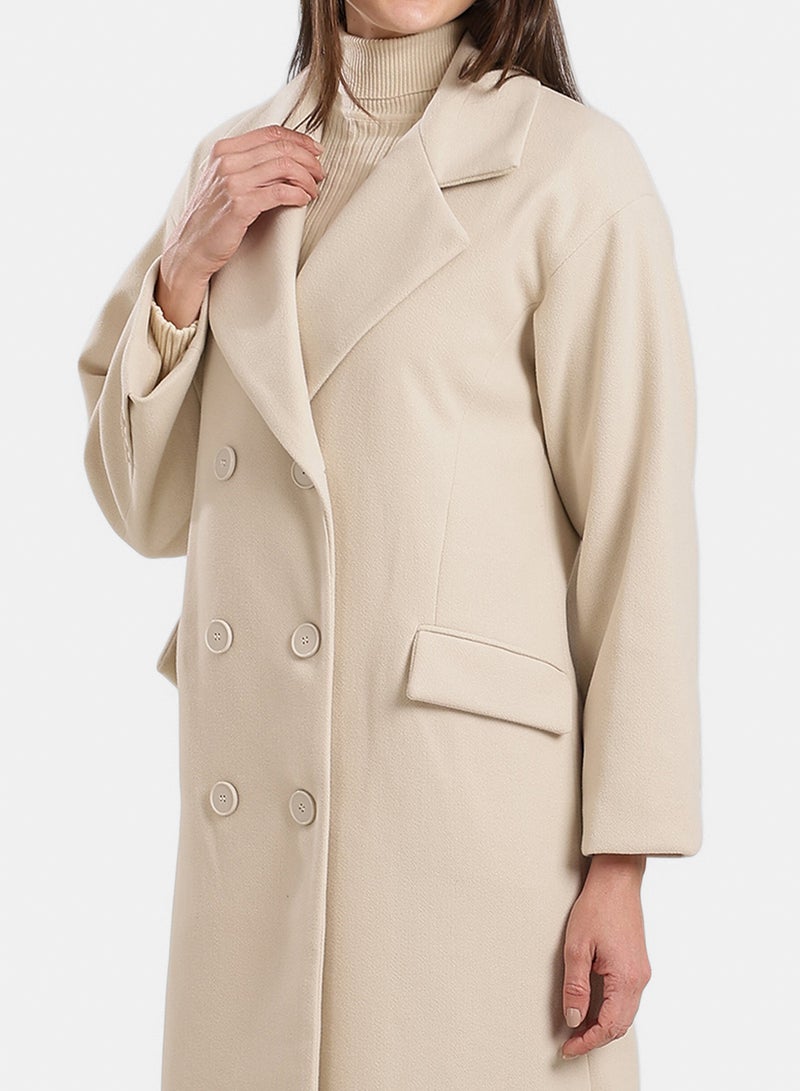 Clue Midi Coat With Notch Collar - Image 5